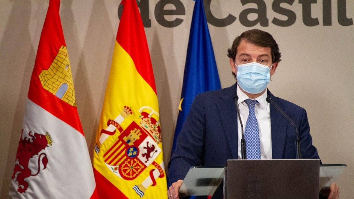El presidente de la Junta de Castilla y León, Alfonso Fernández Mañueco. - EUROPA PRESS