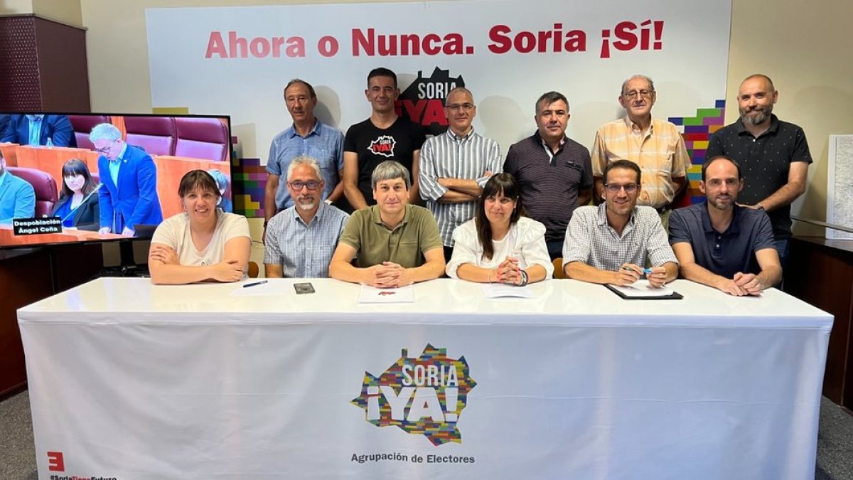 Presentación de Soria Ya como partido político. HDS