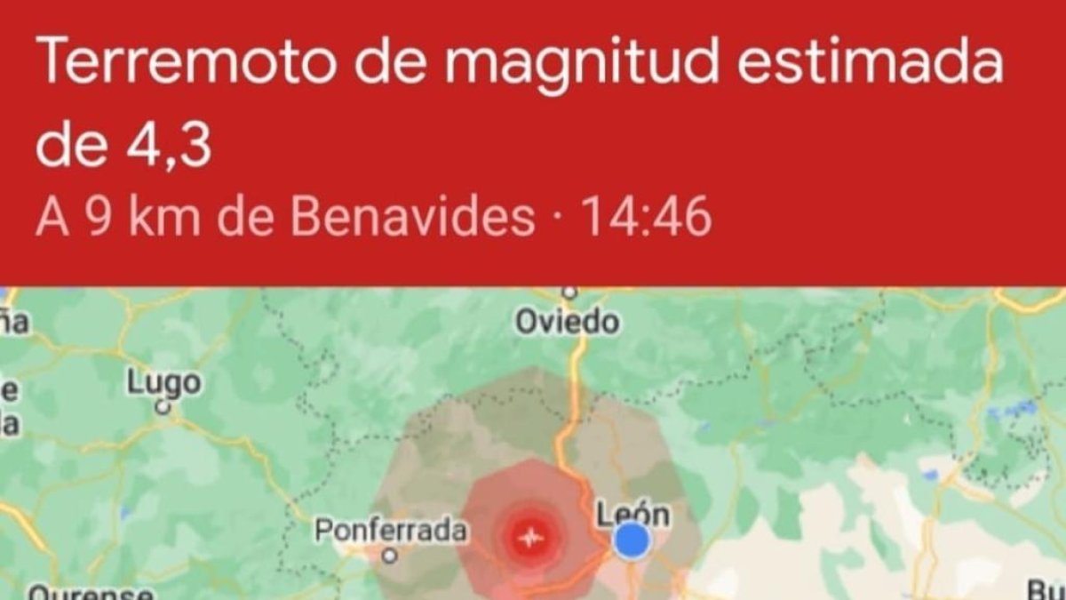 Terremoto en León.- E.M.