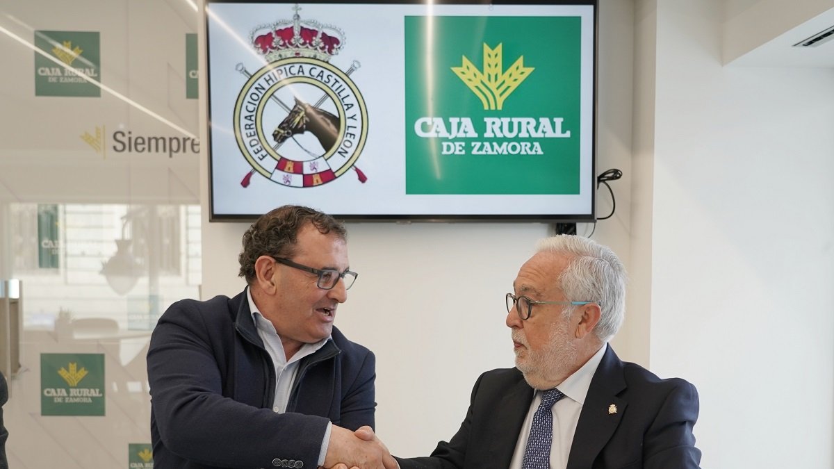 Caja Rural de Zamora y la Federación de Hípica de Castilla y León suscribieron un convenio de colaboración con el fin de impulsar el mundo del caballo en la Comunidad. - ICAL