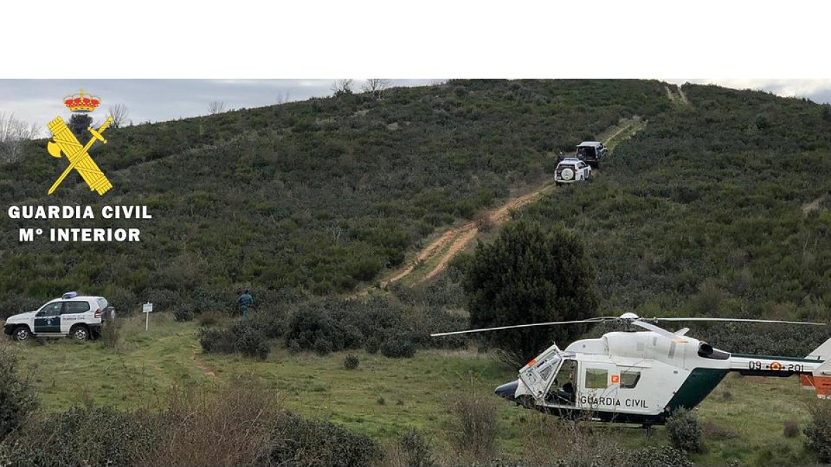 La Guardia Civil controla un asentamiento nómada que practica sexo al aire  libre en Burgos