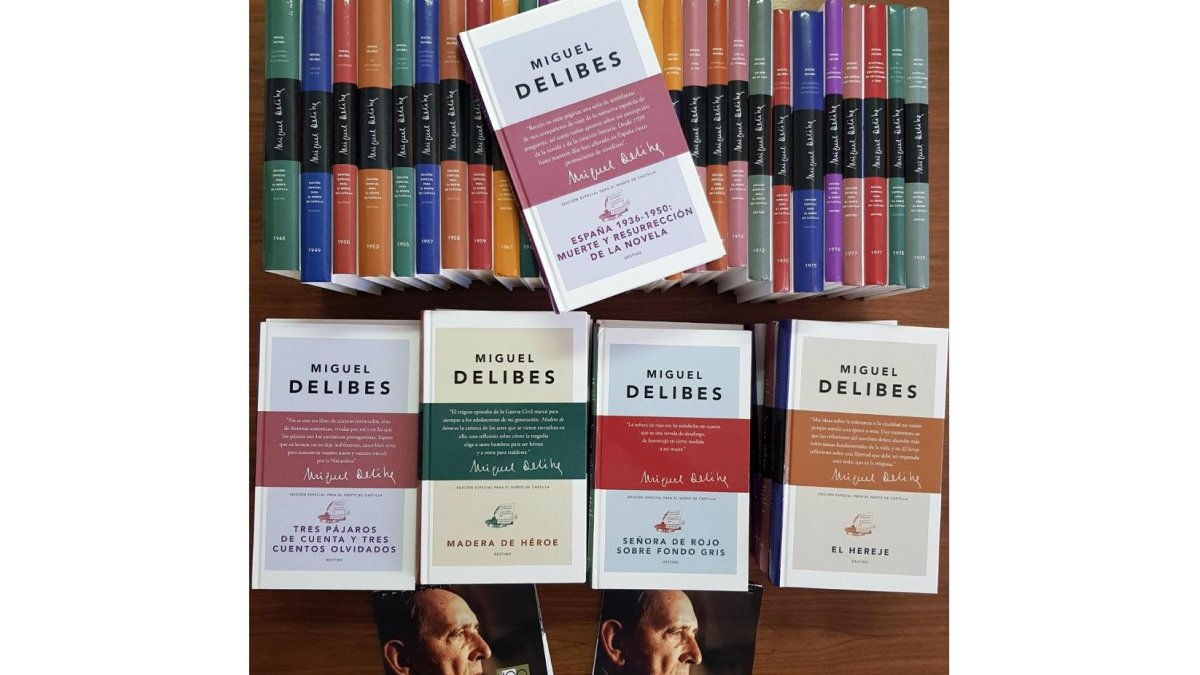 La Fundación Miguel Delibes dona a la Biblioteca de Ponferrada las obras completas del autor en el año del centenario de su nacimiento - ICAL