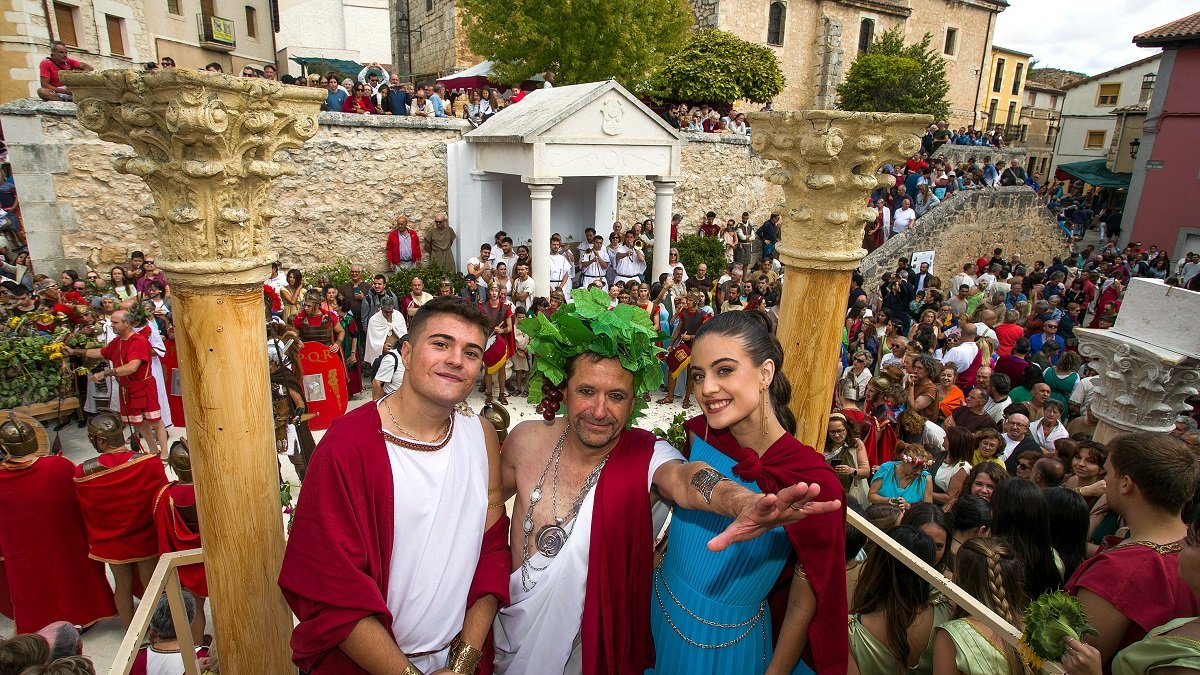 XXIII Fiesta Romana en Honor al Dios Baco de Baños de Valdearados. -ICAL