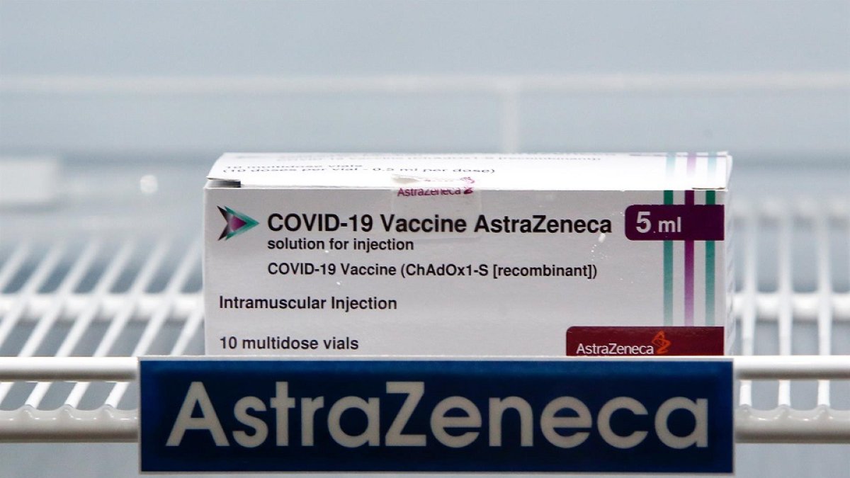 Caja de la vacuna británica AstraZeneca / Europa Press