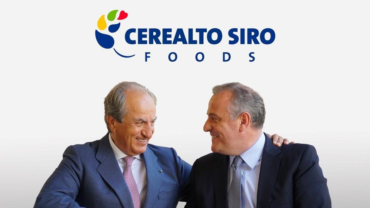 Juan Manuel González Serna y Luis Ángel López, presidentes de Siro y de Cerealto.-E.M.