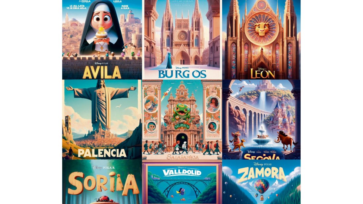 Las 9 provincias de Castilla y León ambientadas en películas de Disney.