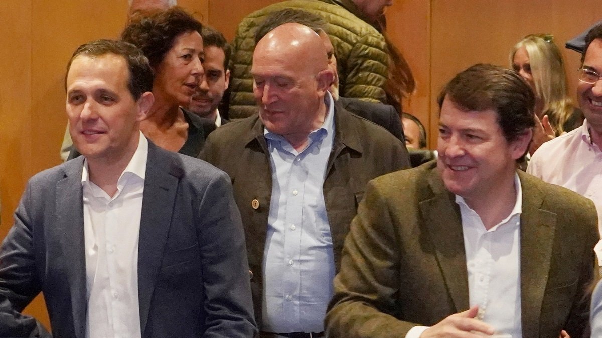 Conrado Íscar, Jesús Julio Carnero y Alfonso Fernández Mañueco.- ICAL