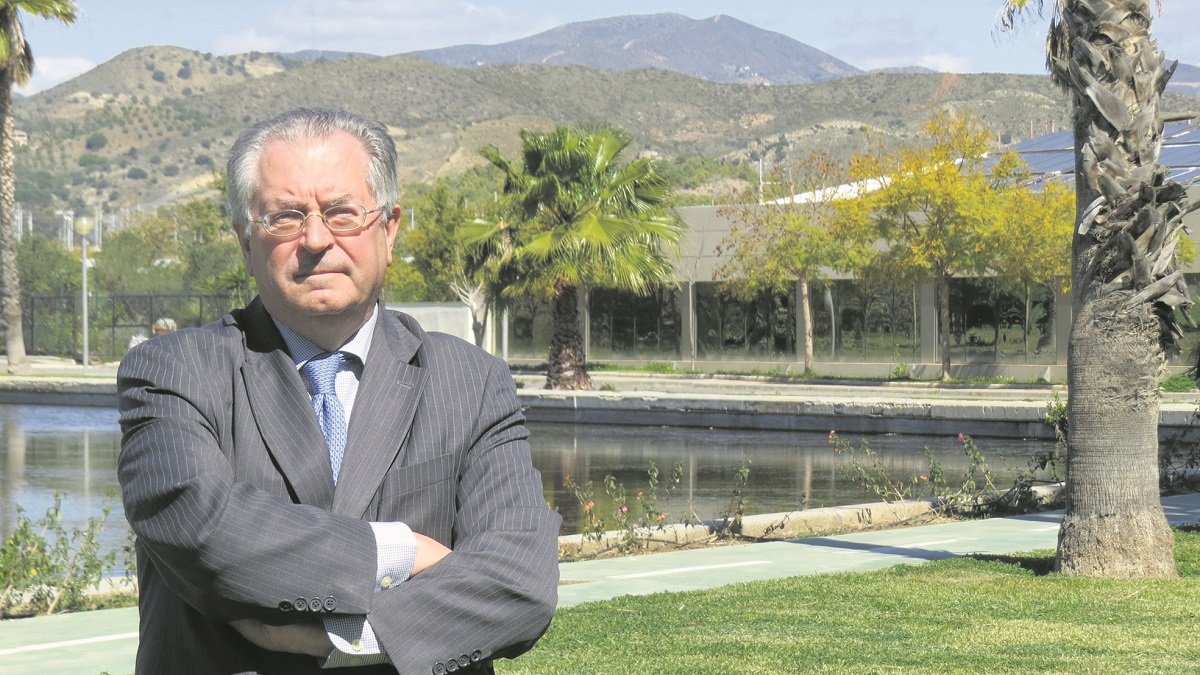 El soriano Felipe Romera Lubias en las instalaciones del  Málaga Tech Park. - E. M.