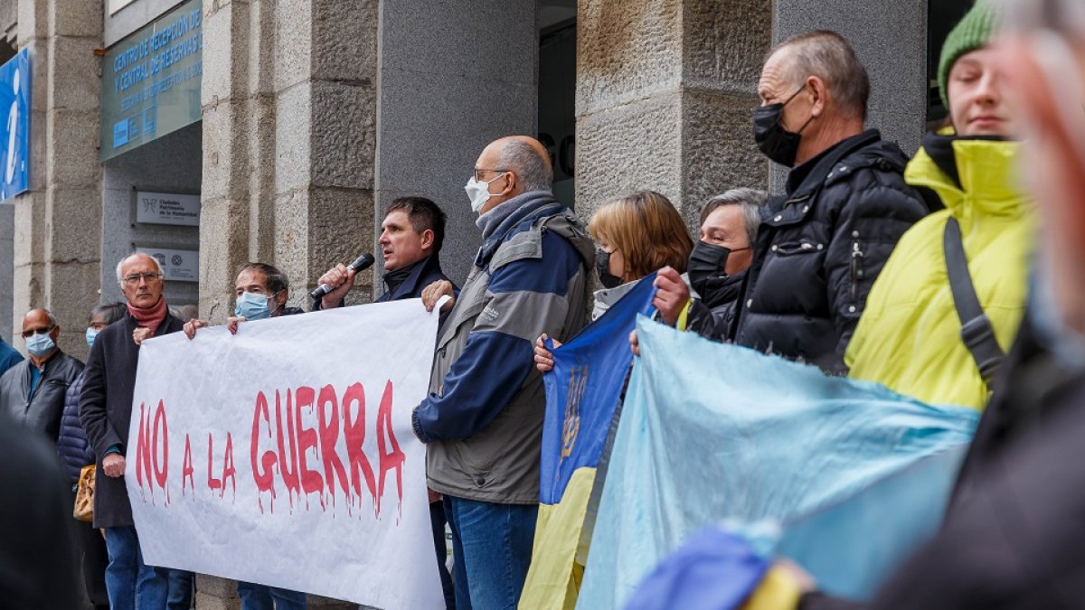 El Foro Social de Segovia convoca una concentración bajo el lema 'No a la Guerra'. -ICAL