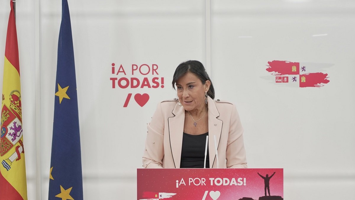 Ana Sánchez, durante la rueda de prensa de este lunes. ICAL