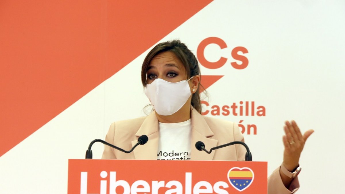 La coodinadora autonómica de Ciudadanos, Gemma Villarroel. - ICAL