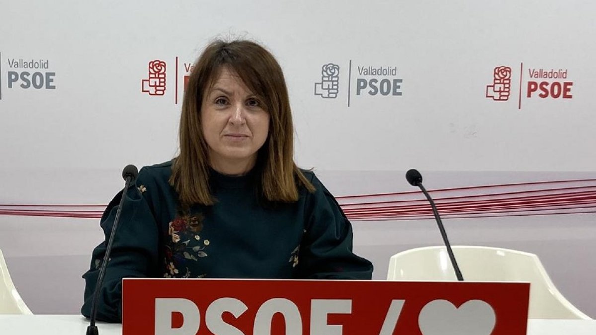La procuradora socialista y viceportavoz de las Cortes de Castilla y León, Patricia Gómez Urbán. - E. PRESS