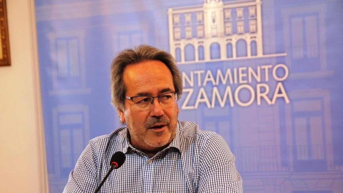 Imagen de archivo de Francisco Guarido alcalde de Zamora. -EP