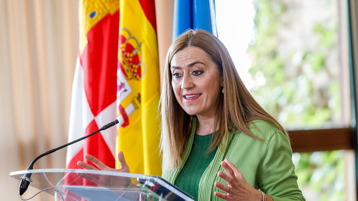 La delegada del Gobierno en Castilla y León, Virginia Barcones. ICAL