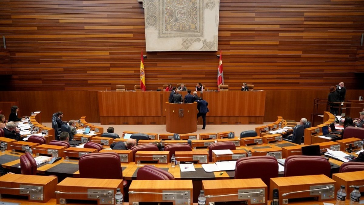Pleno de las Cortes de Castilla y León. ICAL