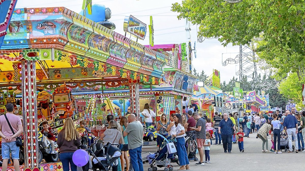 Recinto del Real del a Feria, durante las fiestas del año 2019. J.M. LOSTAU