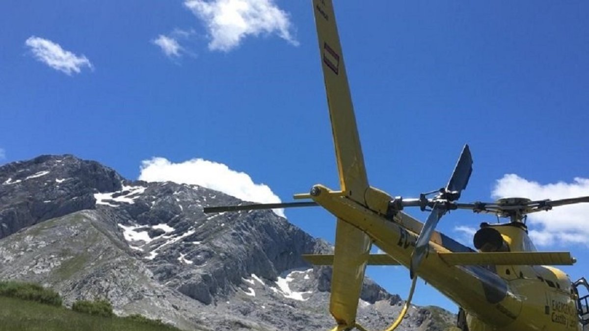 Helicóptero Sacyl | Europa Press