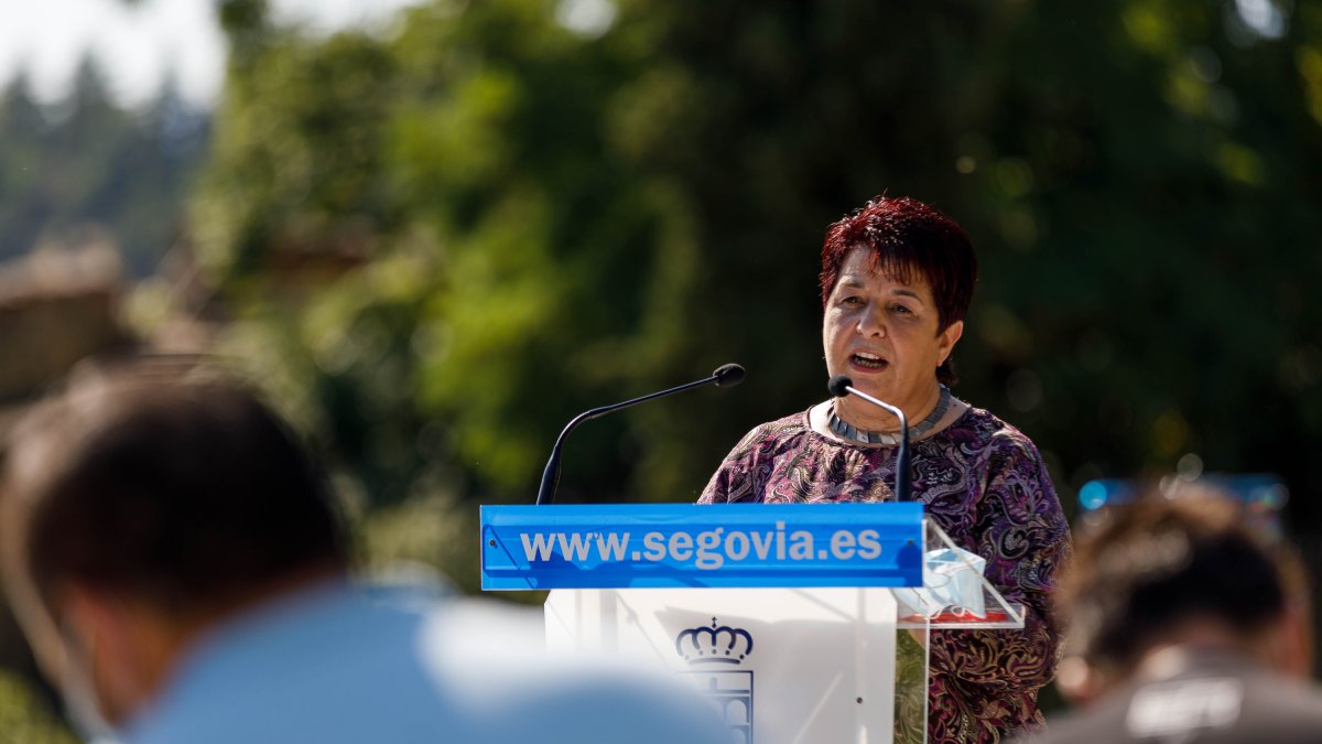 La alcaldesa de Segovia, Clara Luquero. - ICAL