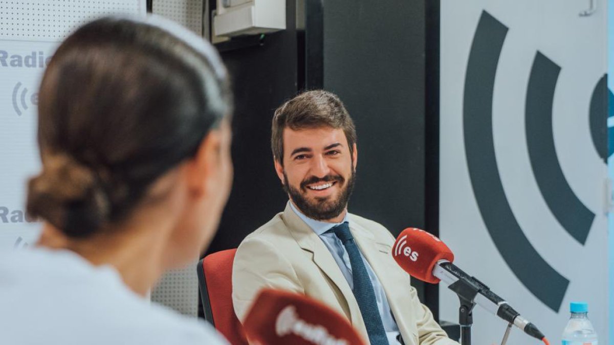 García-Gallardo durante la entrevista en esRadio. - E. M.