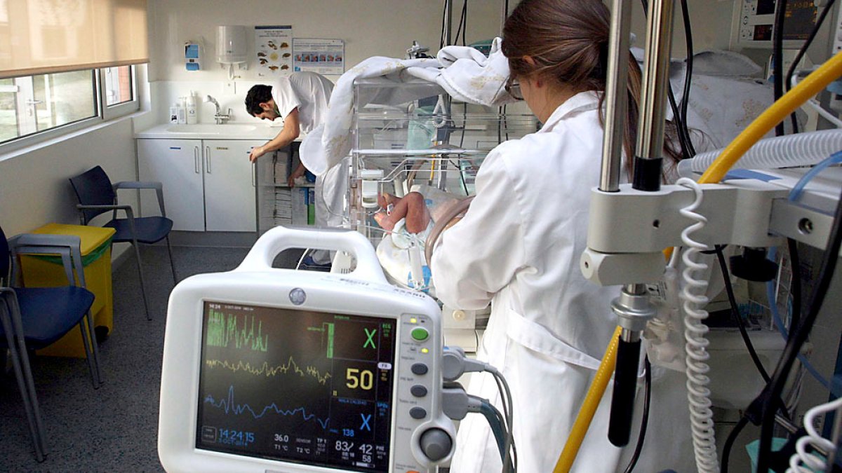 Sala de incubadoras del servicio de Pediatría del hospital Río Hortega de Valladolid. ICAL