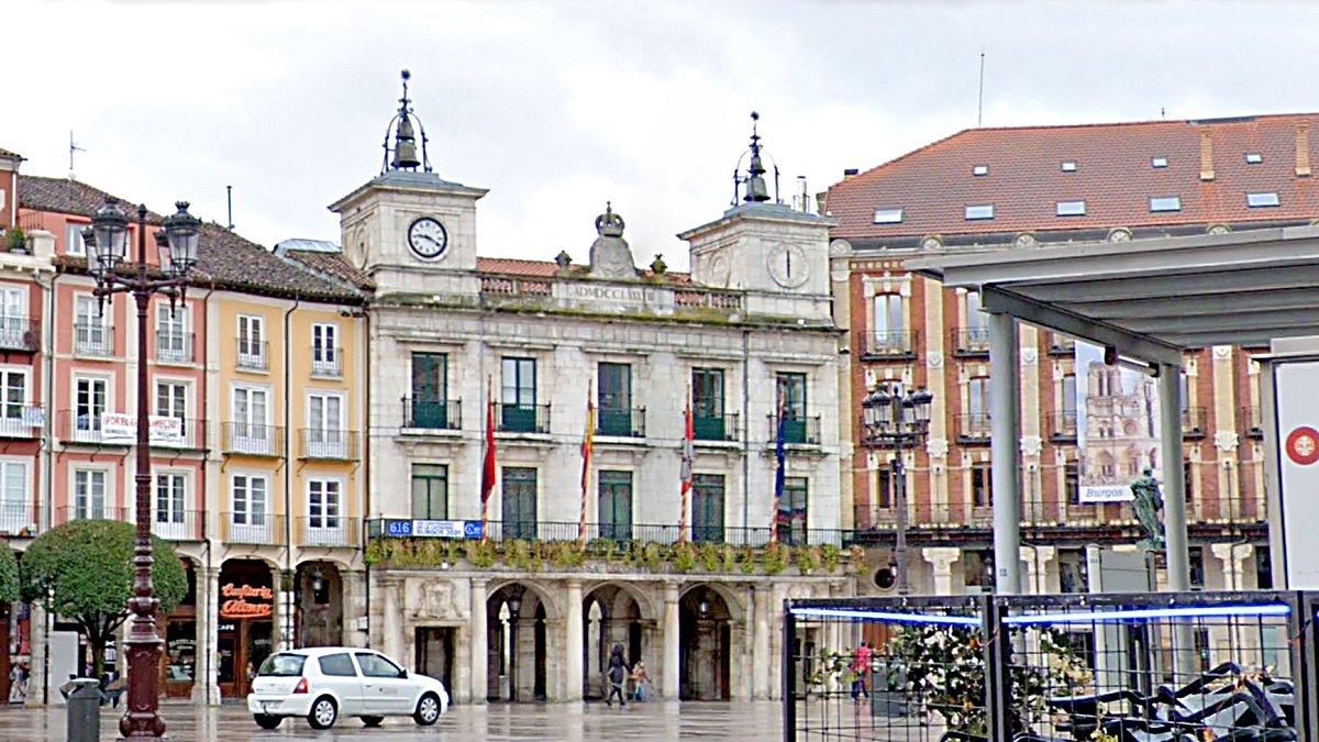 Plaza Mayor de Burgos, en una imagen de archivo. / E. M.