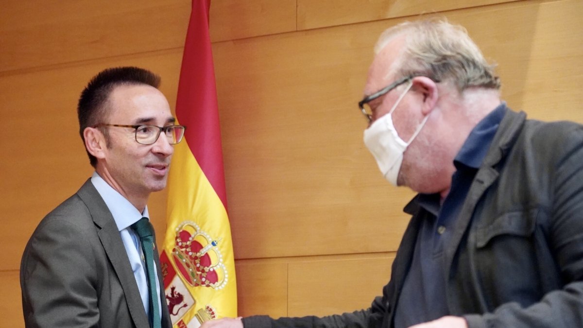 El director general de Trabajo y Prevención de Riesgos Laborales, Fernando de la Parte Alcalde, comparece, a solicitud del Grupo Socialista, para informar sobre los accidentes de trabajo producidos a lo largo de los años 2021 y 2022 en Castilla y León.