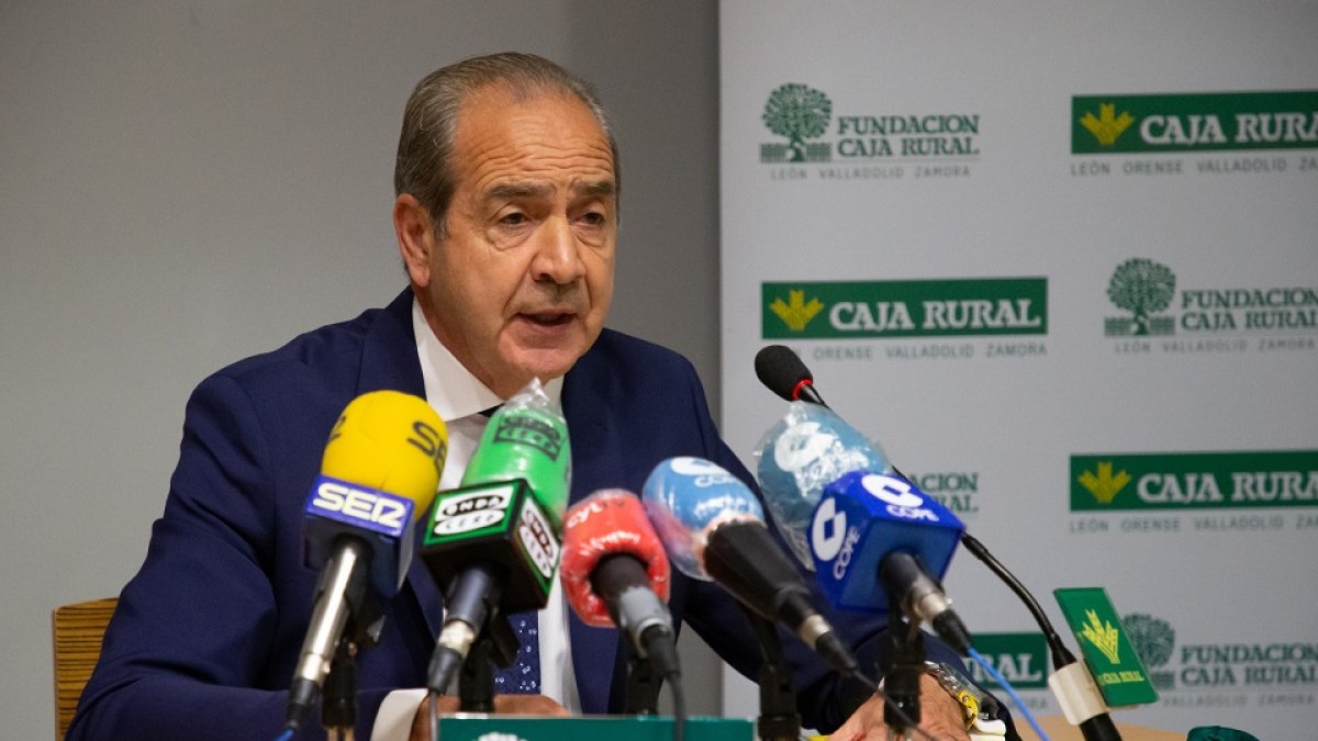 El director general de Caja Rural, Cirpriano García.- ICAL