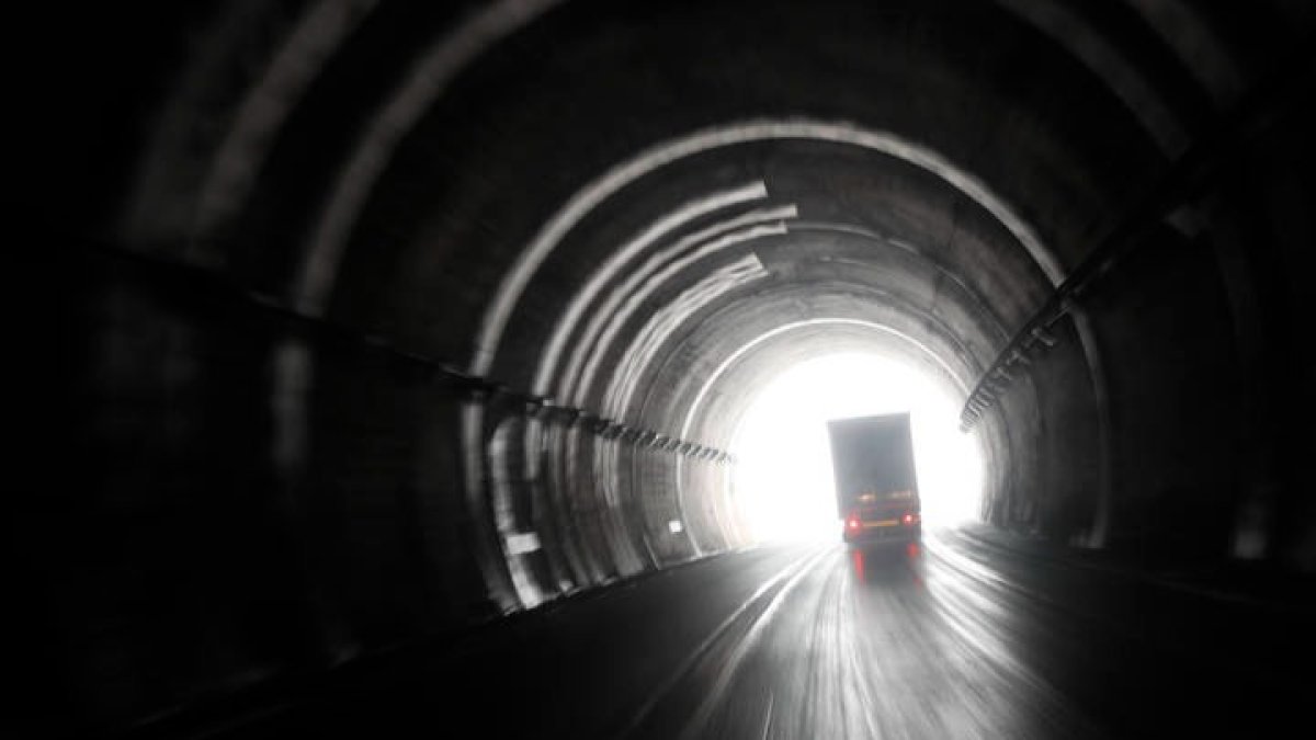 Túnel de la autopista AP-66.- Diario de León