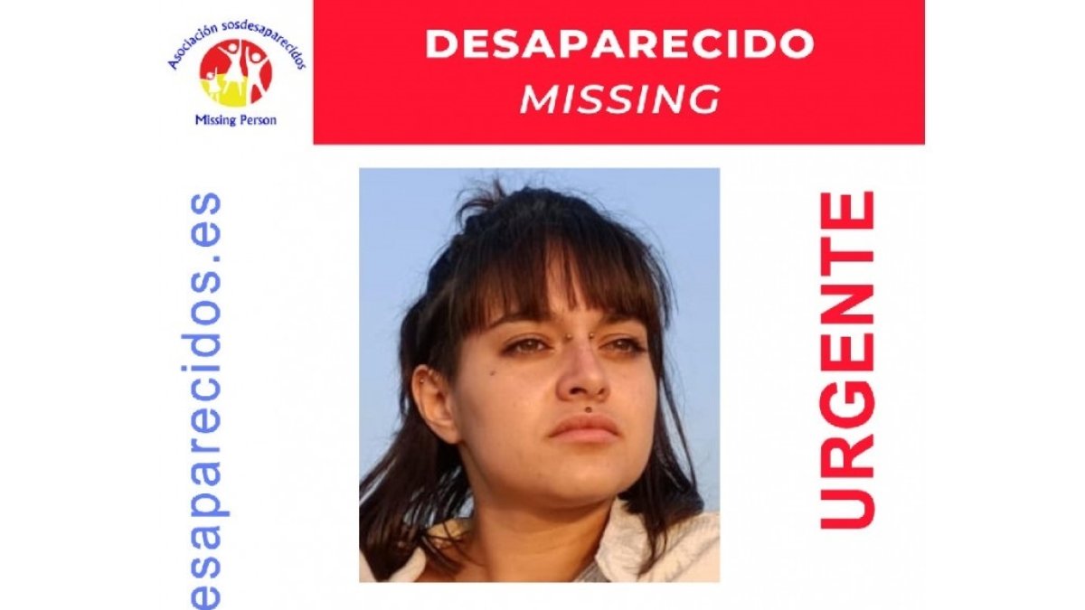 Cartel de búsqueda de Jenny Alejandra Rodríguez, desaparecida en Solosancho (Ávila). -SOS DESAPARECIDOS