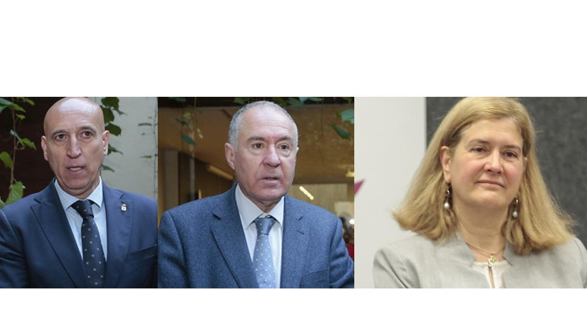 José Antonio Diez, Eduardo López Sendino y Margarita Torres.-ICAL