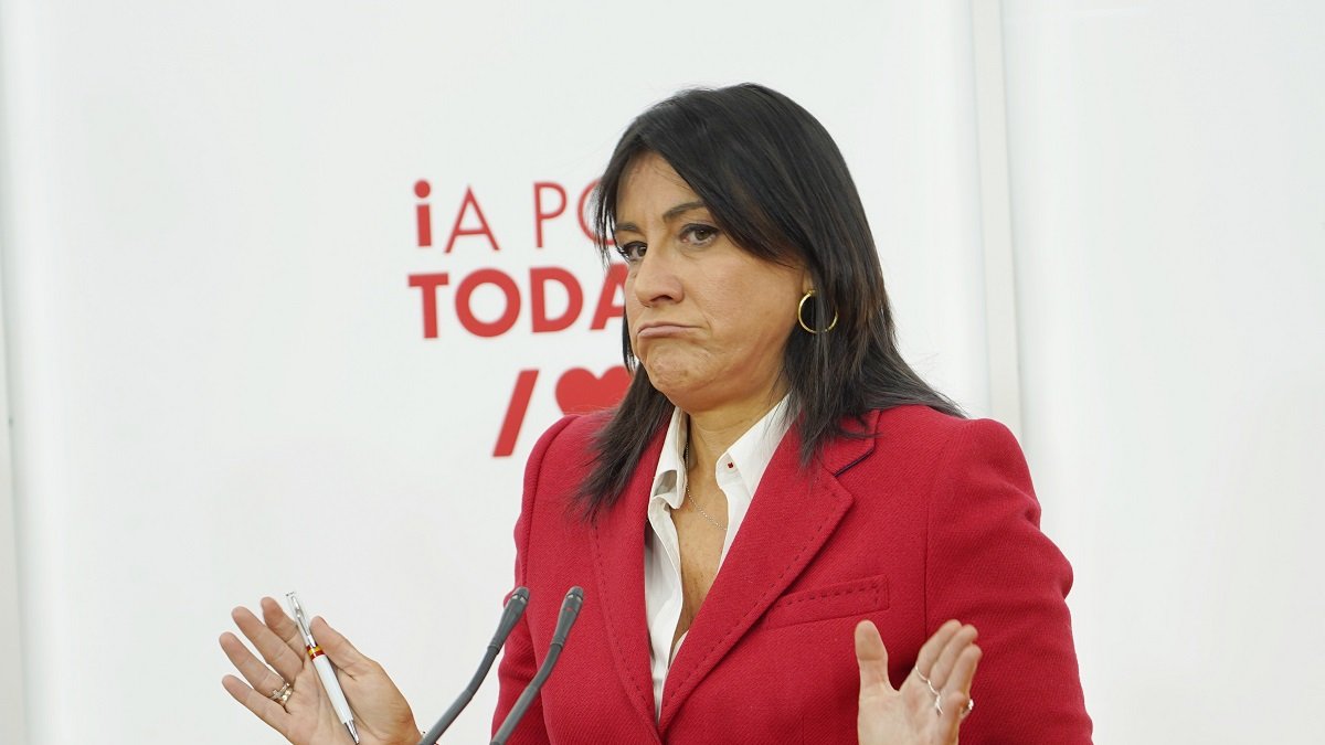 La secretaria de Organización del PSOE de Castilla y León, Ana Sánchez.- ICAL