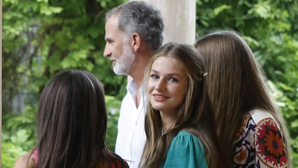 La Princesa Leonor, con la Familia Real - EUROPA PRESS
