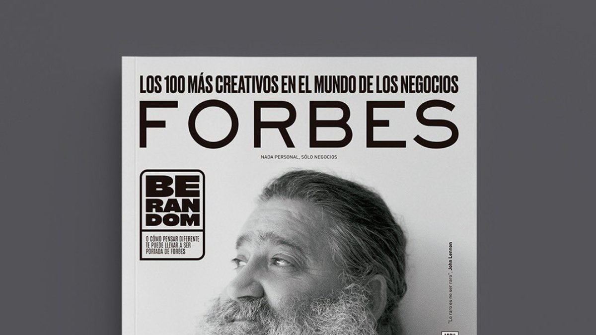 Raúl Pérez en la portada de Forbes