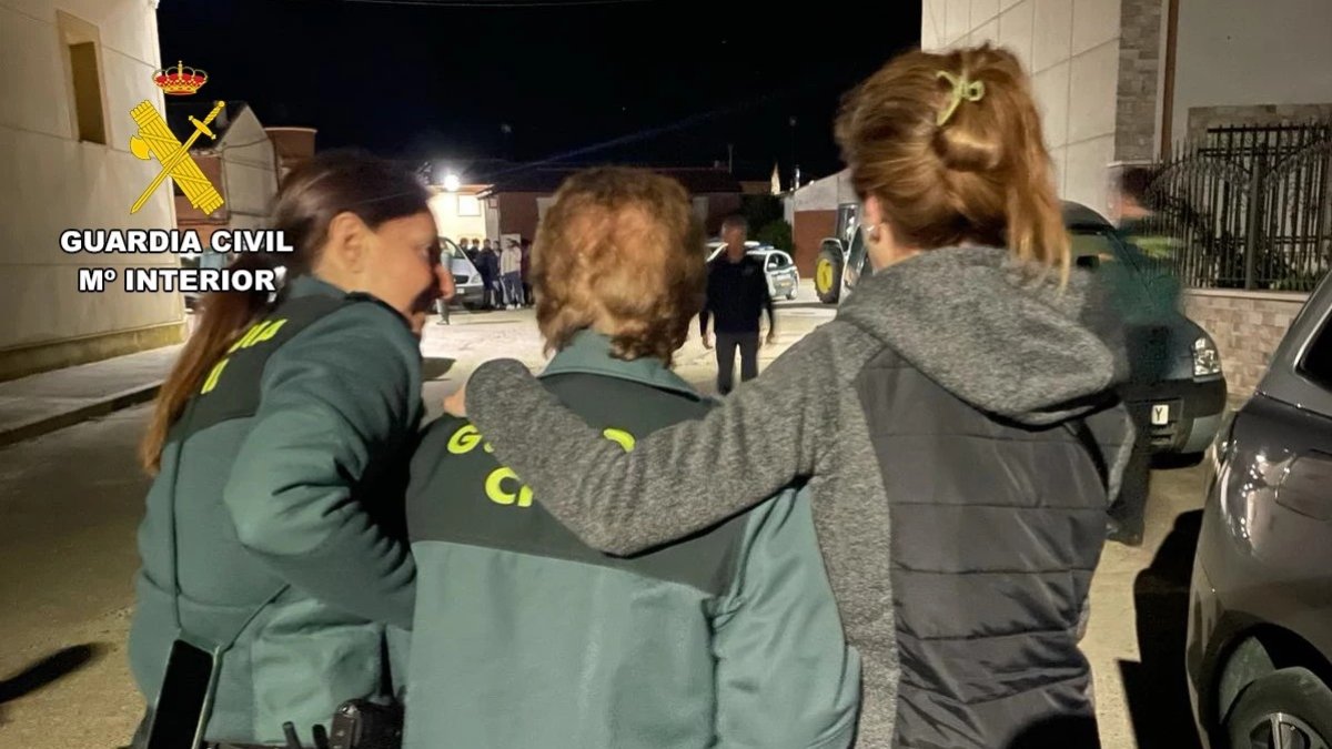 Imagen de la mujer desaparecida en Villamoronta (Palencia).