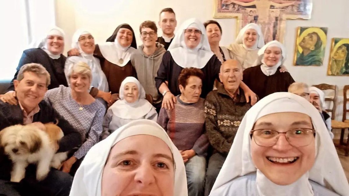 Imagen de las monjas de Belorado en una publicación en su perfil de Instagram