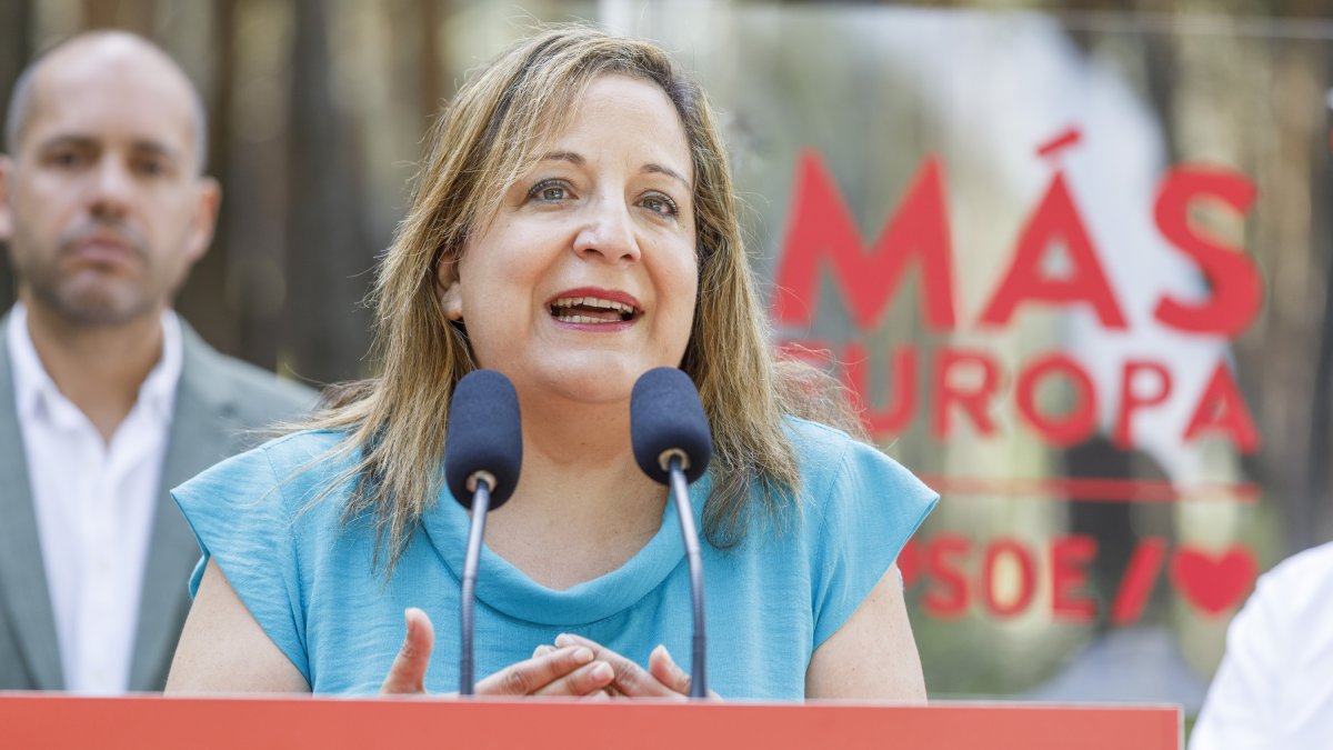 La número dos del PSOE al Parlamento Europeo, Iratxe García.