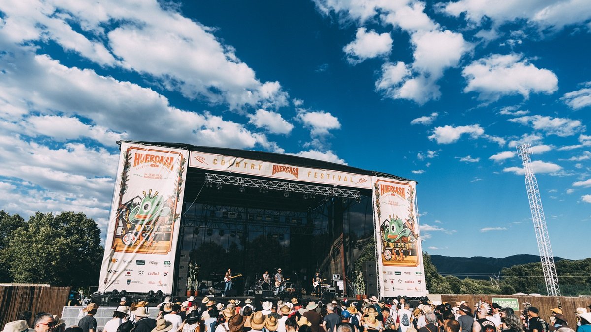 Imagen de una edición anterior del Huercasa Country Festival.