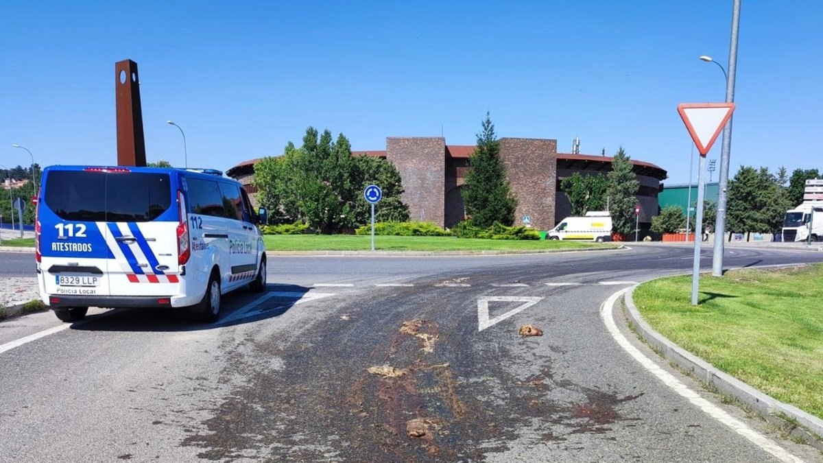 La Policía sanciona a una empresa de retirada de restos orgánicos por vertidos en varios puntos de la ciudad.