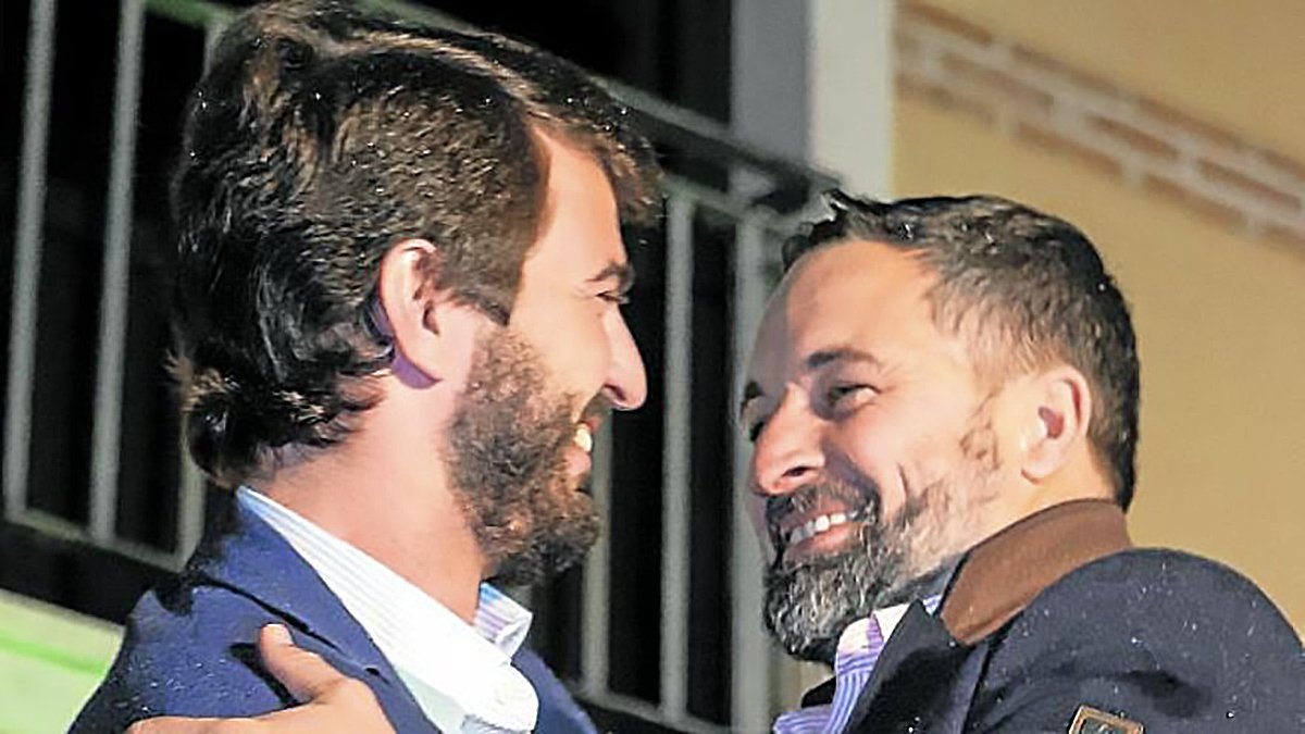 Gallardo y Santiago Abascal