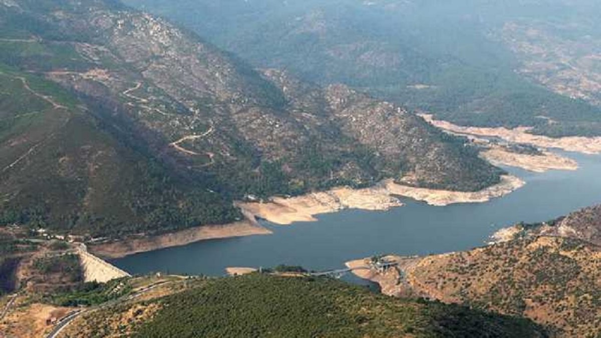 Pantano del Burguillo, en una imagen de archivo