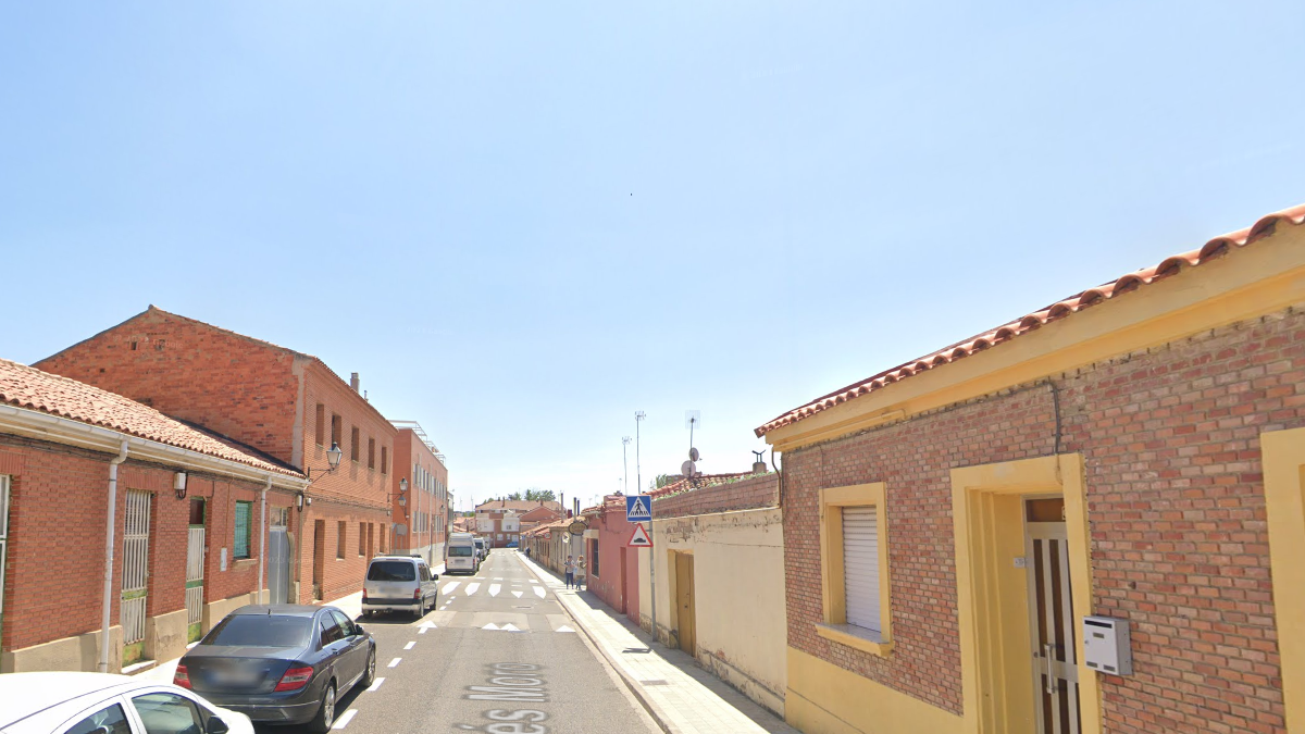 Calle Inés Moro en Palencia