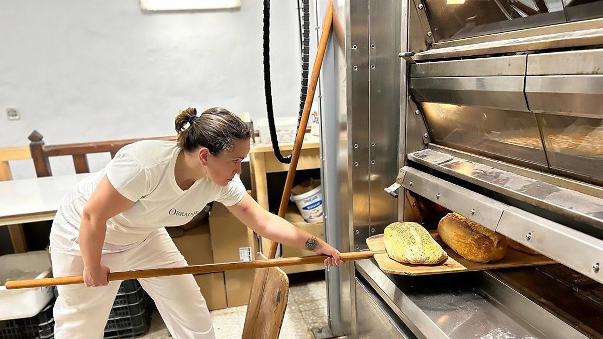 Marta Valcuende descubrió el mundo del pan tras una trayectoria como enóloga