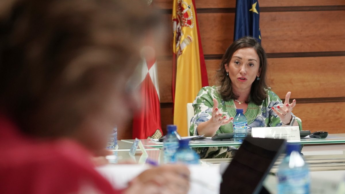 Primera reunión entre la nueva consejera de Agricultura, Ganadería y Desarrollo Rural, María González Corral, y las organizaciones profesionales agrarias