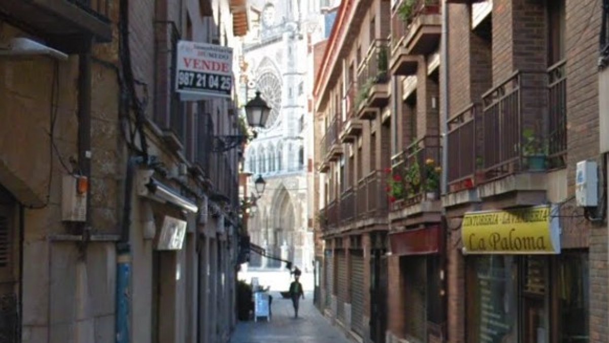 Imagen de archivo de la calle Paloma, donde tuvo lugar la pelea