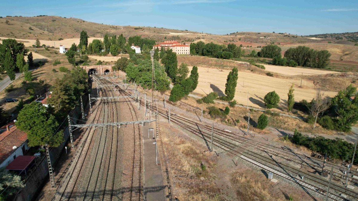 Túnel de Torralba-Horna en Soria