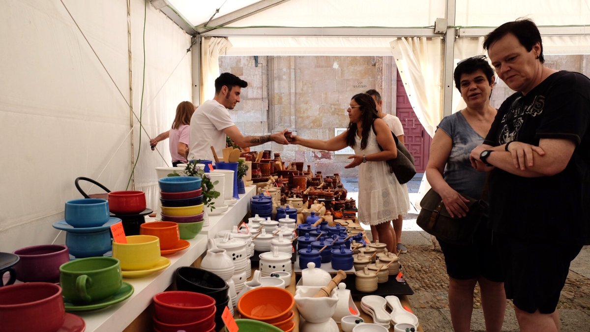 Apertura de la XXXVI edición de la Feria del Barro de Salamanca