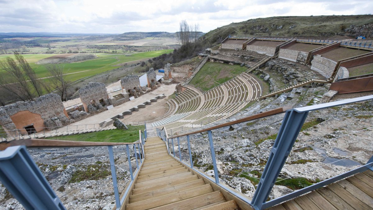 Yacimiento Romano de Clunia en Burgos