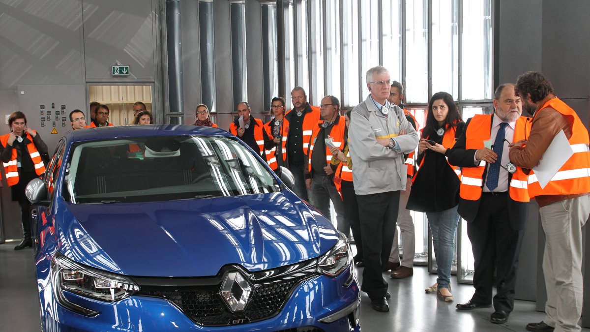 Cadena de montaje del Megane