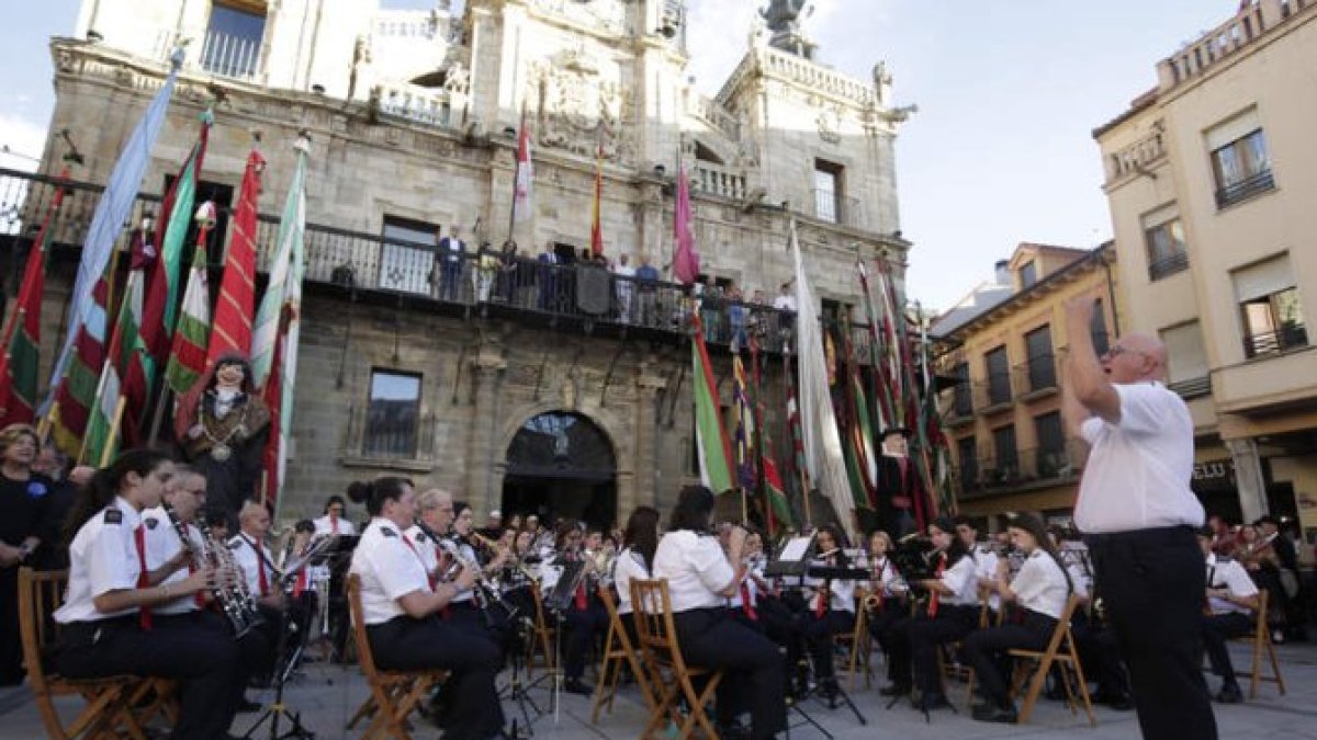 Imagen de las fiestas de Santa Marta en Astorga.