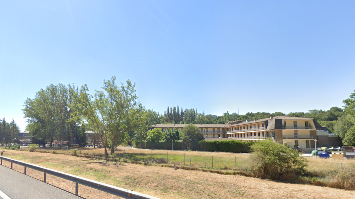 Zona próxima a la residencia Fuentes Blancas en Burgos